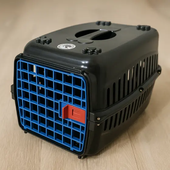 Caixa de Transporte Grande para Cães e Gatos para Viagens e idas ao Veterinário