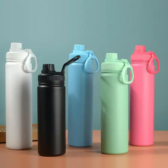 Garrafa Térmica Linha Super Luxo– 550ml / 750ml / 900ml | Conserva Quente e Frio