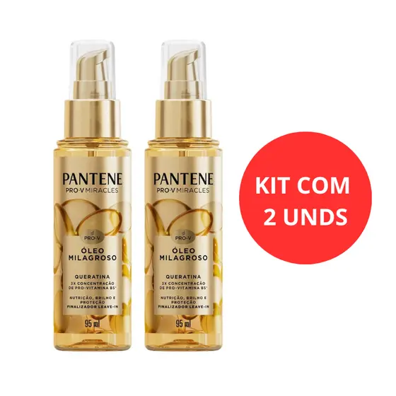 KIT C/2 ÓLEO MILAGROSO PANTENE 95ML