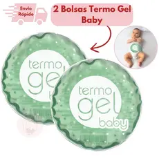 Kit 2 Bolsas Térmica Termo Gel Baby Compressa Quente Fria Alivio de Dor Para Bebês Crianças Recém Nascidos