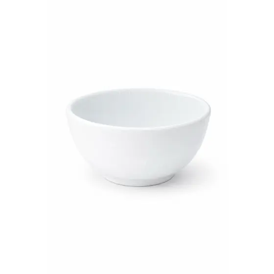 Jogo Tigelas Para Sobremesas Caldos Petiscos 500 ML Porcelana Branca Restaurantes Lanchonetes Cafés