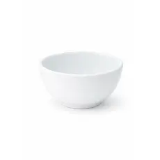 Jogo Tigelas Para Sobremesas Caldos Petiscos 500 ML Porcelana Branca Restaurantes Lanchonetes Cafés