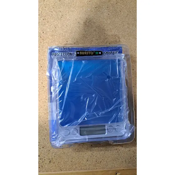 Balança Digital Alta Precisão 0,1g A 2kg 2000g Calibrada Display LCD Claro Pilhas AAA Garantia Material ABS Resistente