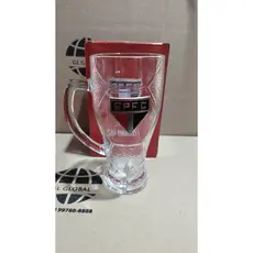 Caneca Vidro 420ml São Paulo – Produto Licenciado Oficial