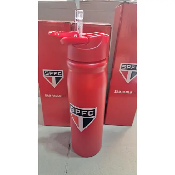 GARRAFA INOX SÃO PAULO 650ML REF: QH076-2