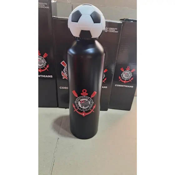 Garrafa Corinthians Alumínio 750 ML