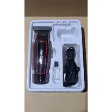 Máquina De Acabamento Barbearia Barba Cabelo Bigode Profissional Kemei KM-032