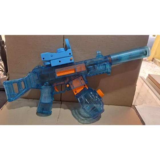 Brinquedo Pistola Lançador Água Alta Pressão Eletrica Recarregável Top Verão Brinquedo Water