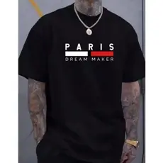 Blusa Camiseta T-Shirt Feminina Masculina Paris Dream Maker Camisa 100% Algodão Casual