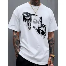 Camiseta Streetwear Masculina Estampa Artística Moda Urbana Premium