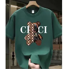 Camisa Estilosa Urso Luxo Premium Camiseta Tendência