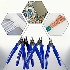 Kit 5 Alicates Corte Rente Diagonal De Precisão Desencapador