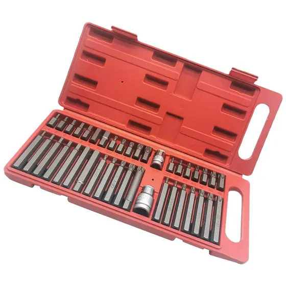 Kit Com 40 Peças De Ferramentas 40 Peças Bit  Multidentado Aço carbono De Alta Qualidade