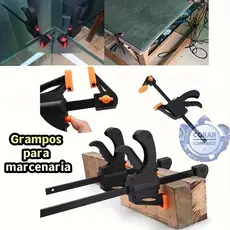 1/2/4 pecas  Grampo Sargento Aperto Rápido Universal 19.5cm