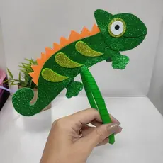 Tiara de Camaleão,Arquinho de Cabelo de Camaleão Cabelo Maluco