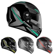 Capacete Fechado EBF X Troy Drone Com óculos Interno
