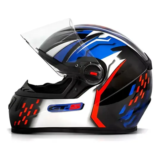 Capacete Fechado FW3 GT5 com Viseira e Narigueira
