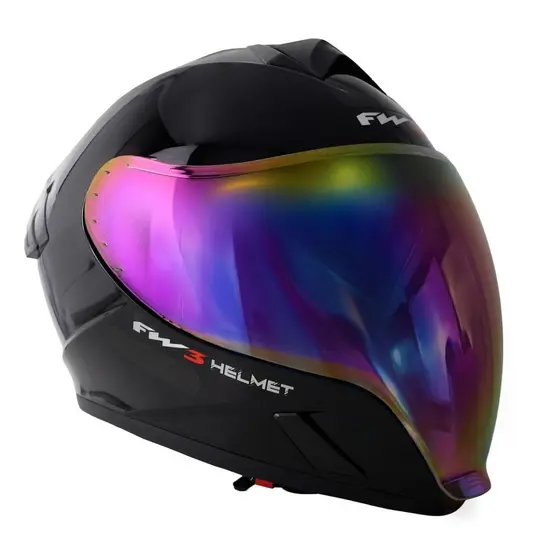 Capacete Moto Fechado Fw3 Com óculos Interno Venom acompanha Viseira Camelão