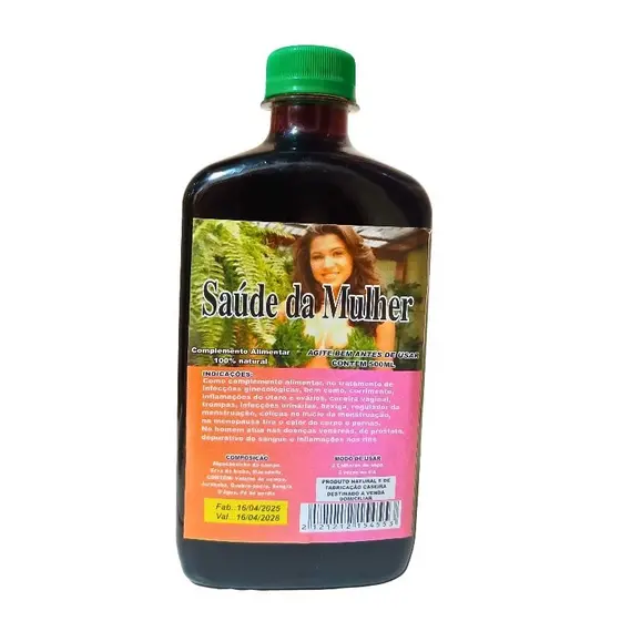 Chá Garrafada Mulher 500ml Kit 2 und