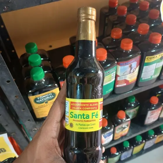 Água Ardente Alemã Santa Fé 1 Unidade - 350ml