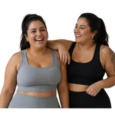 Kit 2 Top Nadador Feminino Plus Size Academia Reforçado Fitness Suplex Caminhada e Treino Roupa Feminina