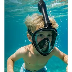 Máscara Snorkel Full Face Profissional com Câmera – Visão Panorâmica e Mergulho Seguro