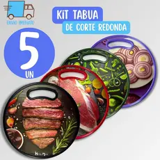 1/2/3/4/5 Tábuas de Corte Redonda de Cozinha para Legumes Carne Salada Para Churrasco Lar Casa