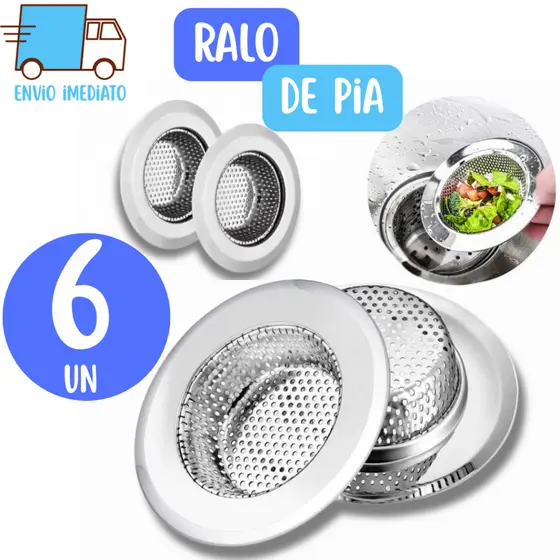 Ralos Ralinhos de Pia Inox Ralos 9cm Ralos 7 cm para Válvula Americana  Tipo Japonês para Casa