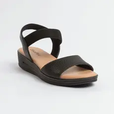 Sandália Plataforma Preto Usaflex Mm0701002
