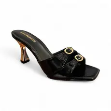 Tamanco Social Feminino Preto Via Marte 16602804
