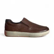 Sapatênis Slip On Whisky/ Chumbo Ferricelli Rvr58500m (Numeração 45 Ao 47)