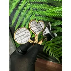 Kit Espelho de Bolsa Mini Personalizado c/ sua Logo | Brinde - Presente | Acrilico Espelhado