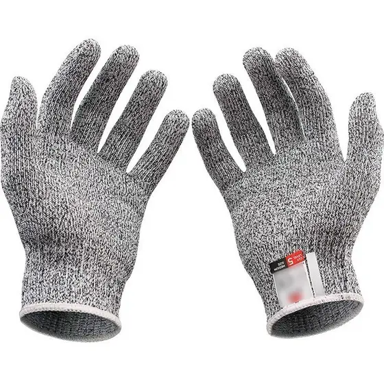 2 Luvas Anti-corte Proteção Profissional Resistente Segurança