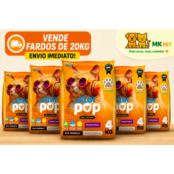 20kg areia sanitaria higienica super premium natural argila absorvente para gatos ecologica