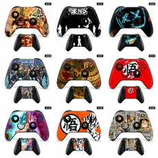 21 Cores Microsoft Xbox Series X/S Controlador Remoto Conjunto Completo Frente E Verso Skins Decalque Envoltório Adesivo