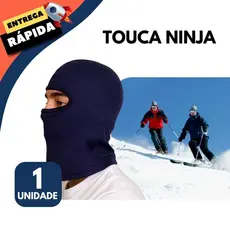 Balaclava Proteção Facial Térmica Touca Ninja para Frio Vento Poeira UV Motoqueiro Ciclista Trabalho EPI Segurança