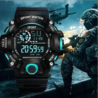 Relógio De Pulso Digital Masculino SPORT Esportivo a Prova d 'Água