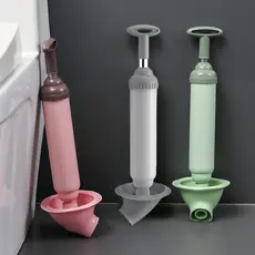 Desentupidor de Vaso Pia Sanitários Alta Pressão Com Borracha 150mm Tipo Bomba de Sucção Envio Imediato