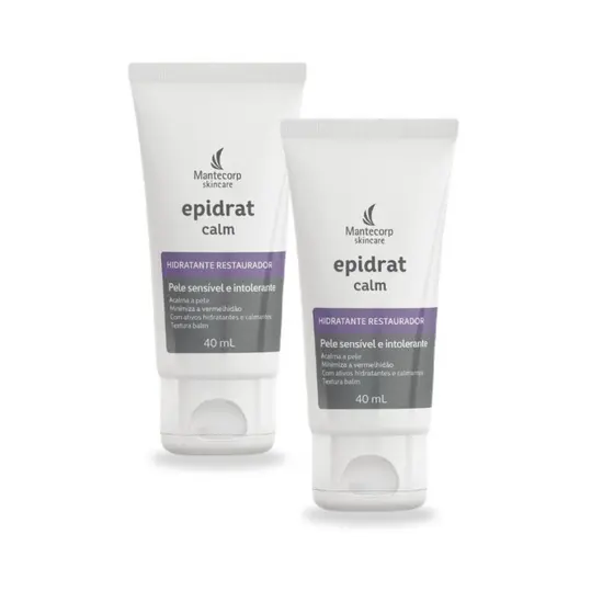 Kit com 2 Epidrat Calm Hidratante Facial 40g