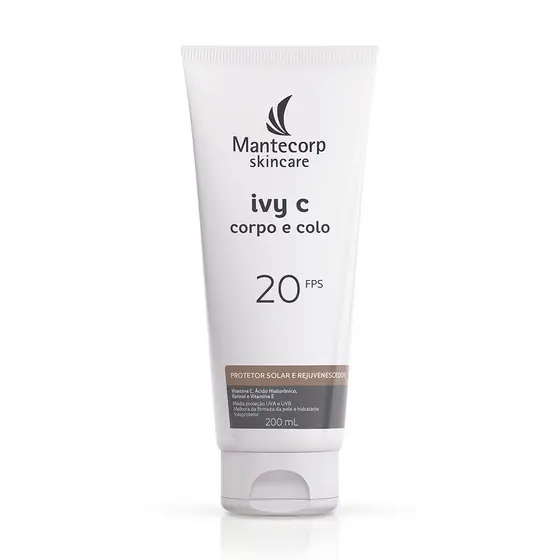 Rejuvenescedor Proteção Solar FPS20 Ivy C Corpo e Colo 200mL