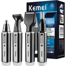 Máquinas Kemei KM-6630(4 em 1)/ KM6511 (2 em 1)/ KM-6512 (Apenas nariz a pilha) Atenção na escolha
