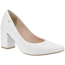 Sapato Feminino Scarpin Salto Quadrado Alto Grosso Confortavel 9484