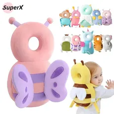 Mochila de Proteção Infantil para Bebês – Protetor de Cabeça com Almofada Anti Impacto e Antiquedas