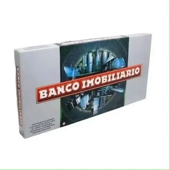 Banco Imobiliário O Jogo De Tabuleiro Tradicional Para Família Menor Em Preço Promoção