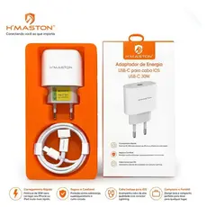 Carregador iPhone Turbo 30W Fonte e Cabo Compatível Com iPhone 11 12 13 14