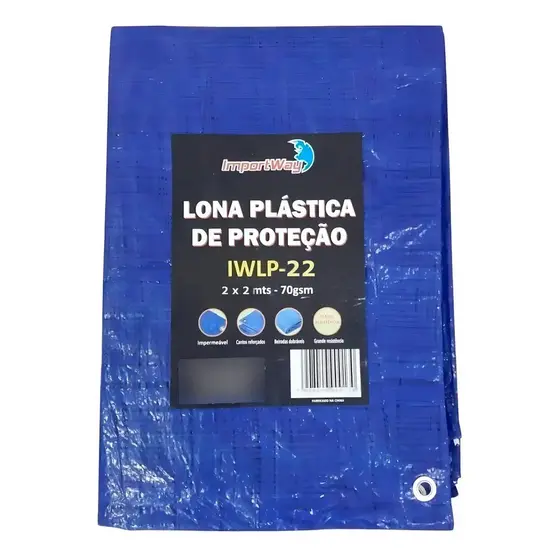 Lona Para Caminhão Piscina Azul 2x2 Cobrir Carga Impermeável - Piscina Barraca Camping Telhado