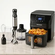 KIT AIR FRYER 4,5L DIGITAL E MIXER COMPLETO