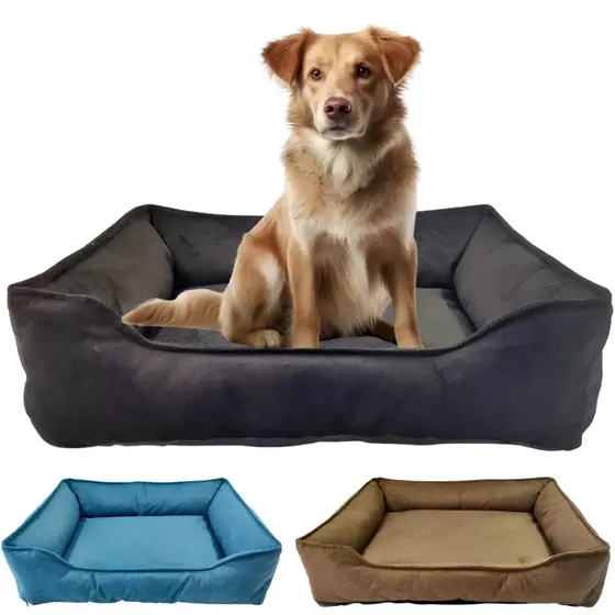 Jogo de Cama de Luxo Europa Gorgurinho de Todos Tamanhos Retangular Para Cachorros Gatos Animais Pet