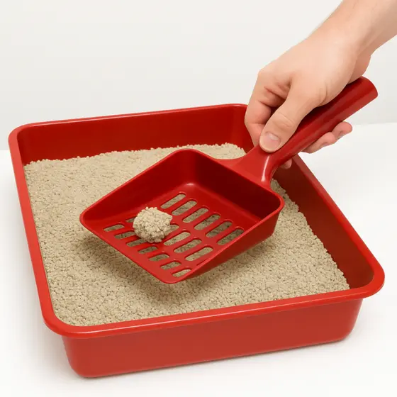 Kit 24 Pá Pazinha Coletora para Areia de Gato Peneira Higienizadora Plástica Resistente Limpeza Caixa Sanitária Pet