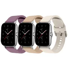 Pulseira de 20mm para Smartwatch Amazfit  GTS 4/3/2 Bip 3 Pro / Bip U Pro / GTR MINI Silicone